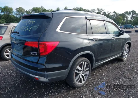 2016 Honda Pilot Touring from USA, damaged, VIN 5FNYF6H97GB088709